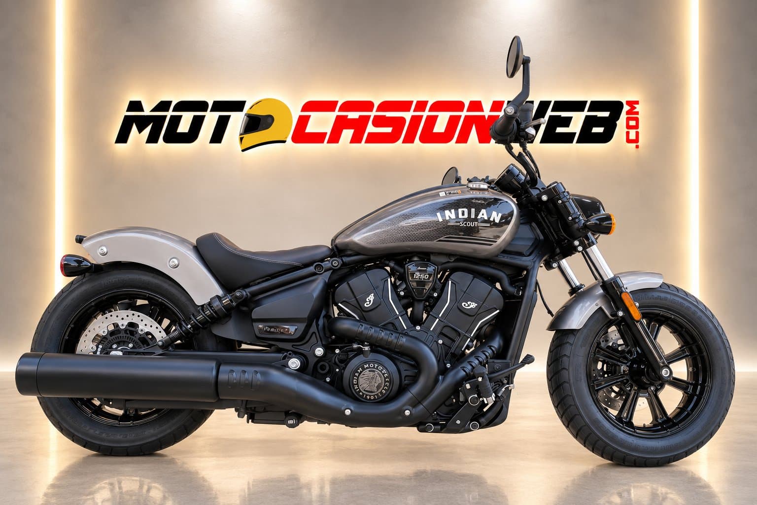 Indian SCOUT BOBBER LIMITED + TECH